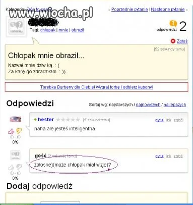 Oddała pięknym za nadobne...