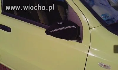 Słyszałam o flagach na lusterka..