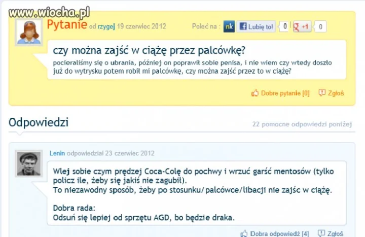 Głupie pytanie