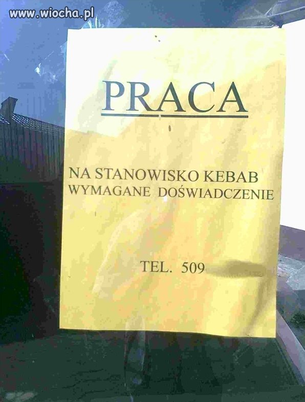 Dlaczego nie jestem kebabem?