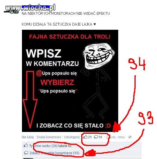 Matematyka nie lubi fejsa
