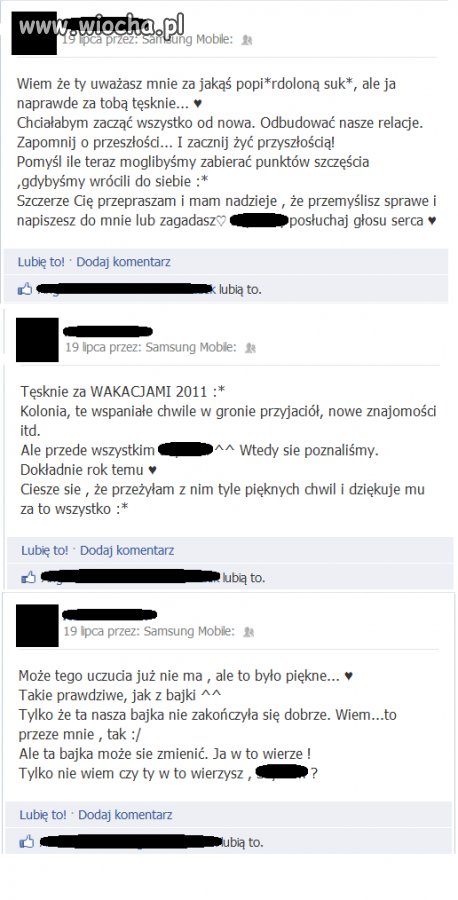 Miłosne zwierzenia trzynastolatki