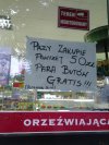 Oferta w sklepie monopolowym w Świnoujściu 