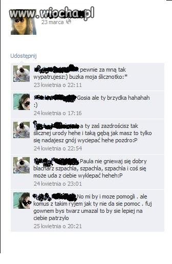 Ach te inteligentne komentarze . . . 