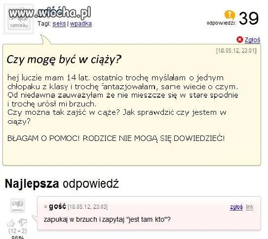 Czy mogę być w ciąży?