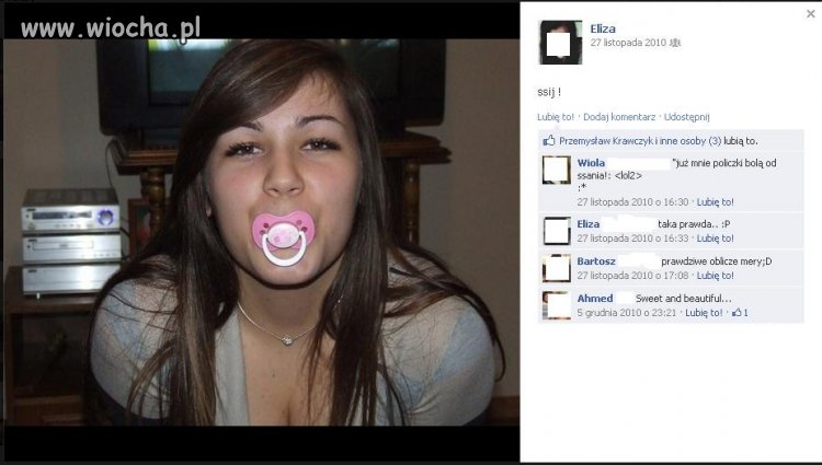 Szpan 17 - latki na facebooku 