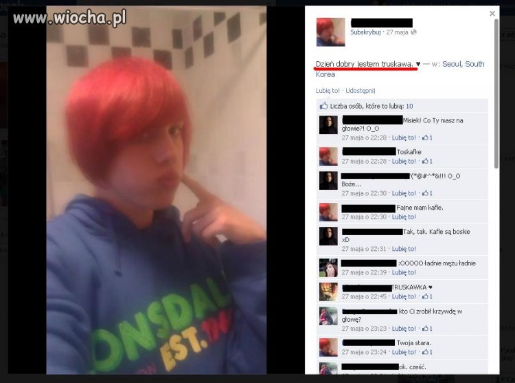 Truskawkowy chłopiec