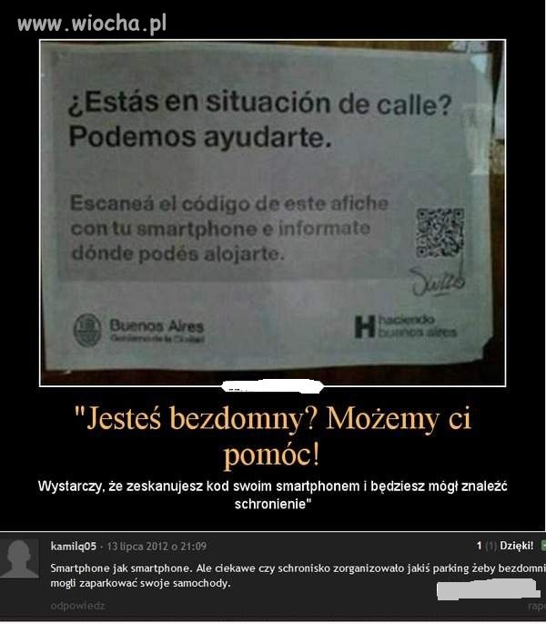 Jesteś Bezdomny? możemy ci pomóc...