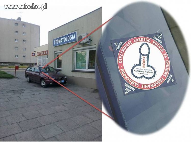 Parkowanie w Ozorkowie...