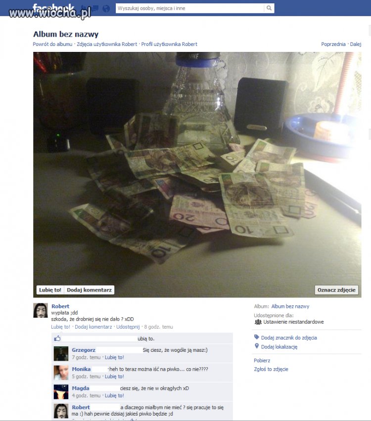 Lans na pieniądze