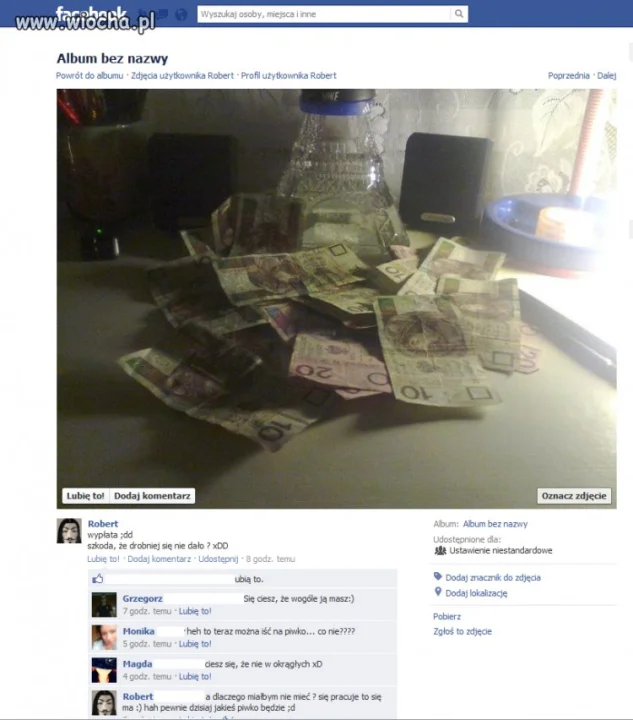 Lans na pieniądze