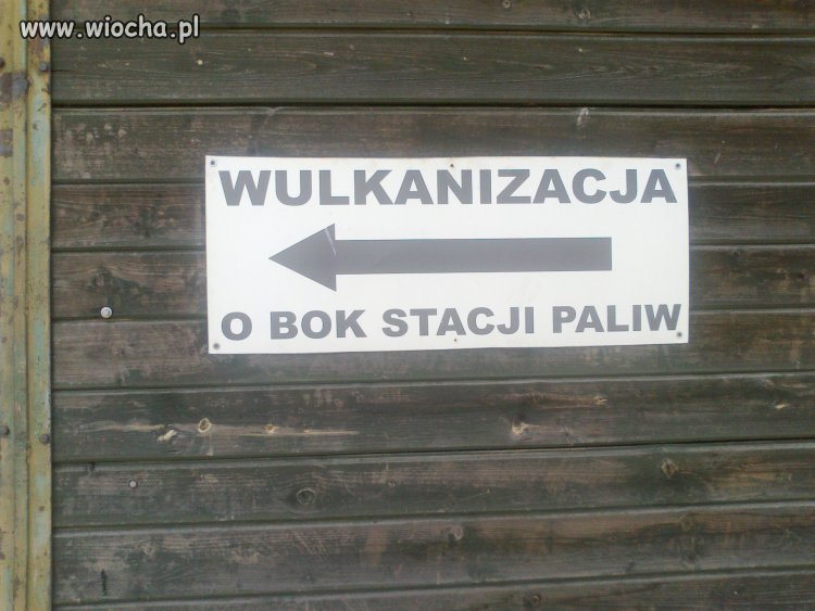 No to jedziemy do wulkanizacji