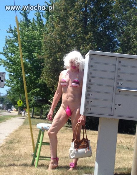 Babcia czeka na swojego 