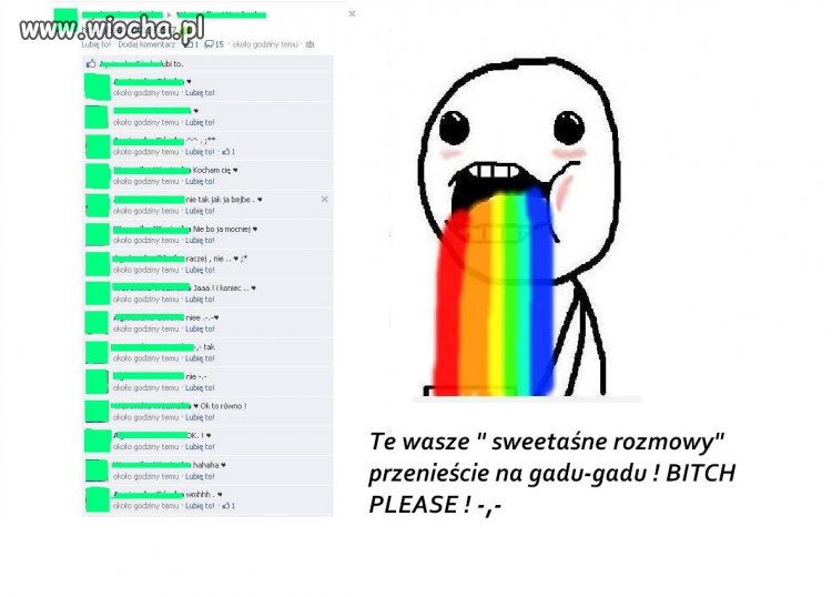 Rzygam tęczą