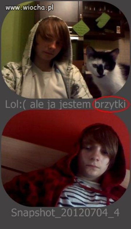 "ale ja jestem brzytki"