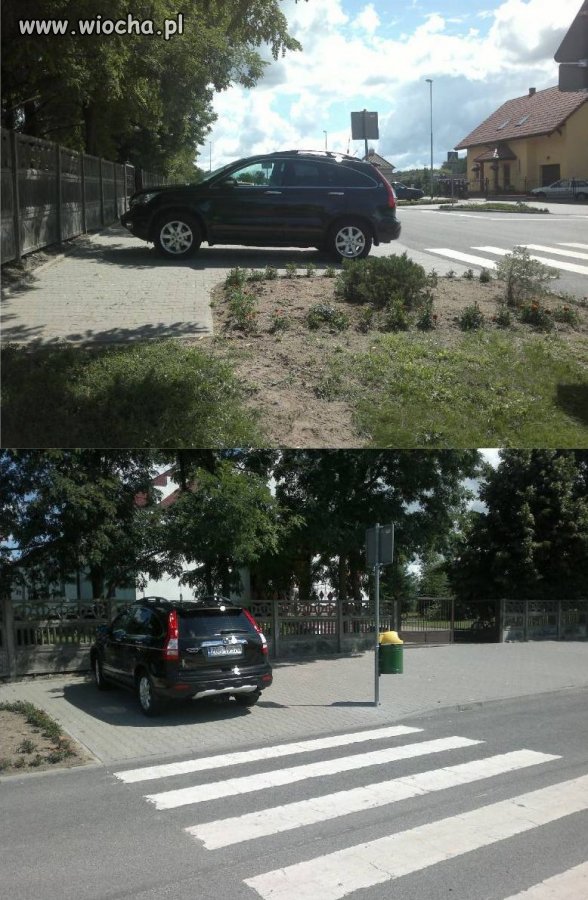 Goleniów - przed kościołem