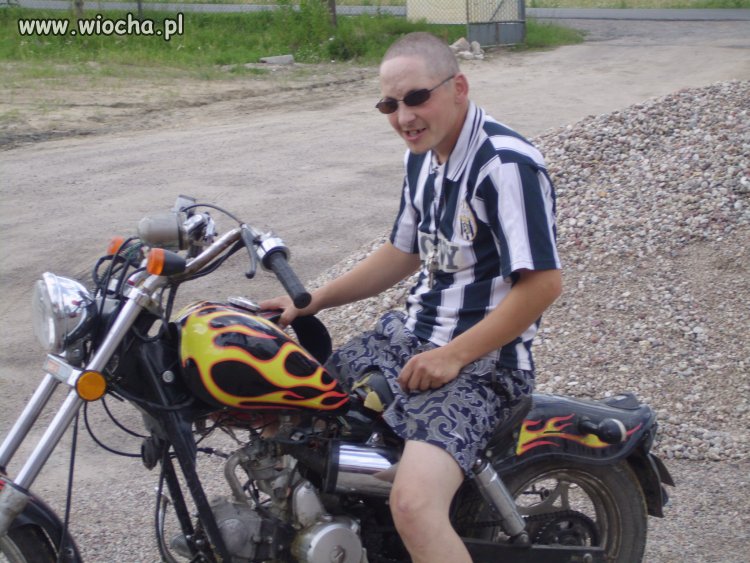 Harley mój...