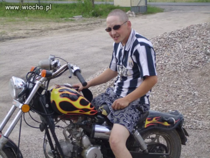 Harley mój...