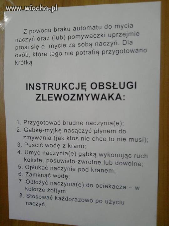Takie tam w pracy...