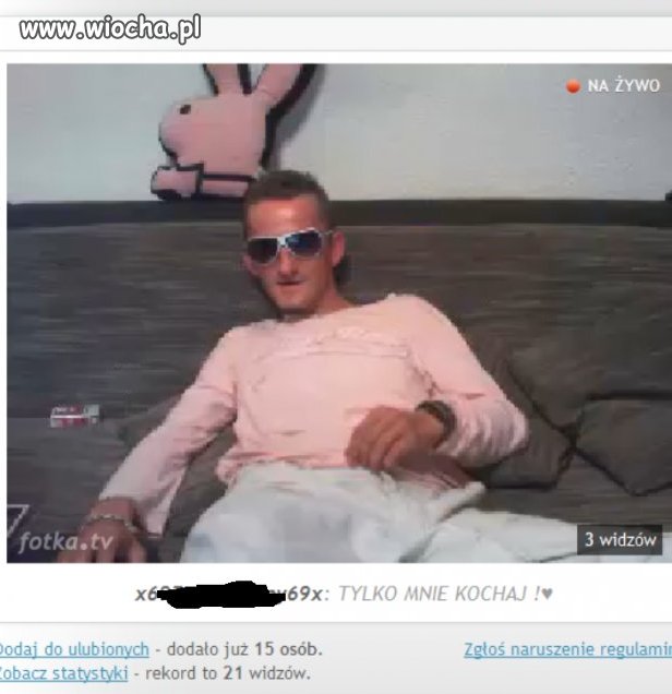 Fotka tv. z dzisiaj a na niej...
