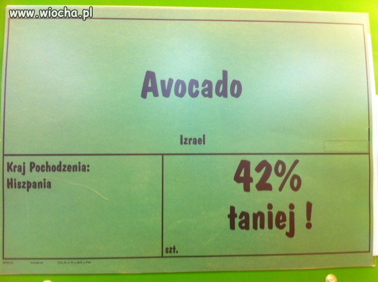 Izraelskie Avocado
