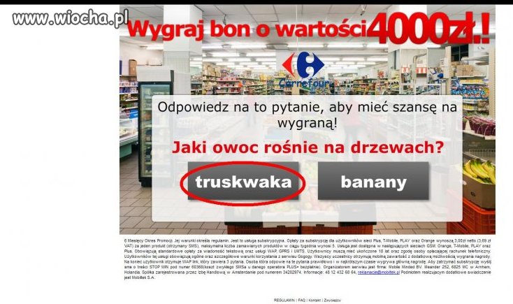 Jaki owoc rośnie na drzewach?