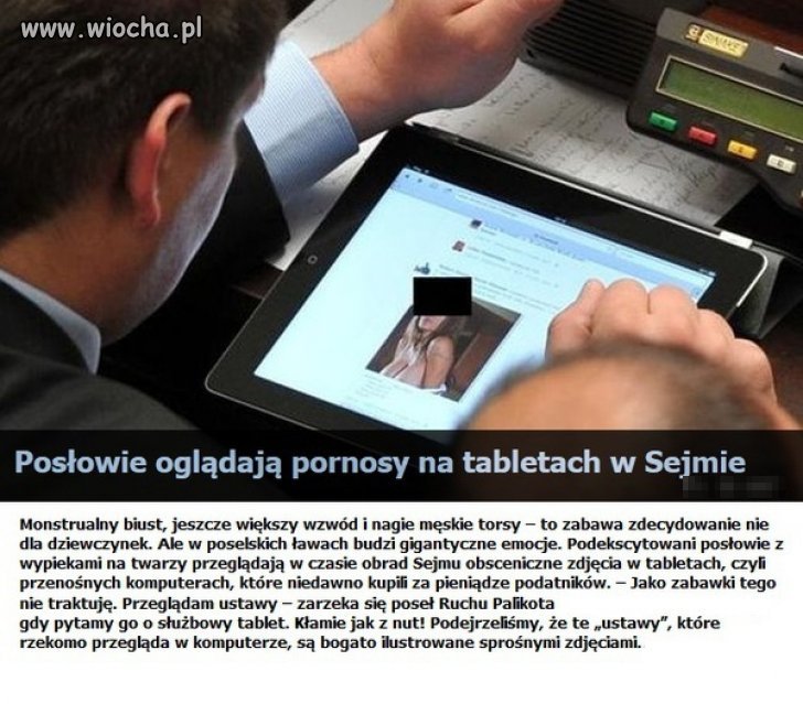 Już wiadomo po co były im te tablety