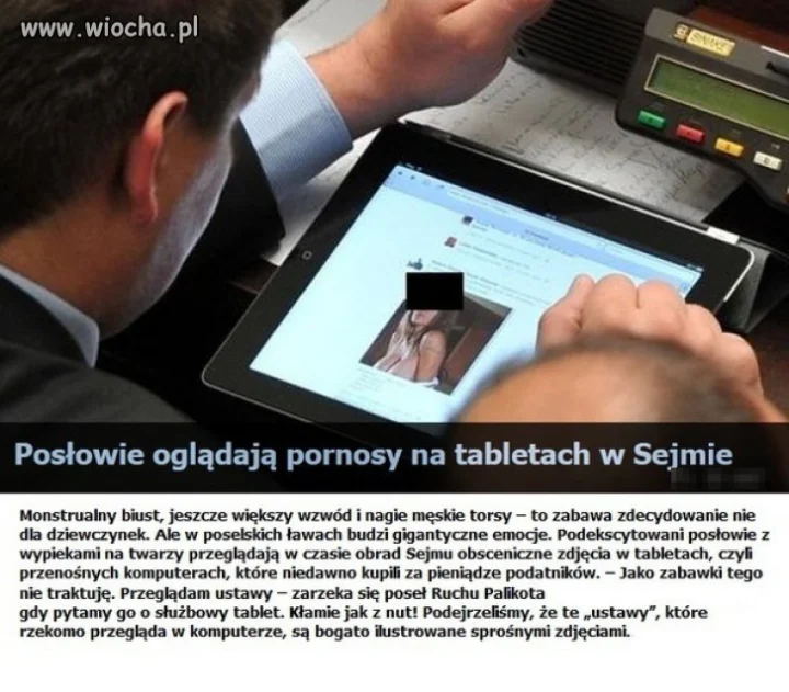 Już wiadomo po co były im te tablety