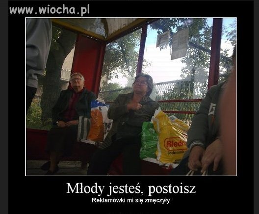 Reklamówki też się...
