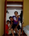 Sesja w szafie...