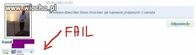 Komentarz dodany innemu użytkownikowi