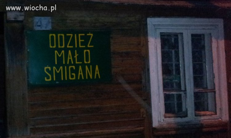 Odzież Mało Śmigana