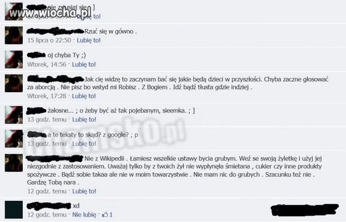 Pozdrowienia dla otyłych