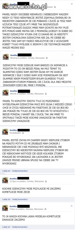 Kiedy czytam wypowiedzi niektórych osób na fb