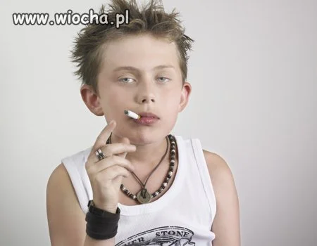 Szpan z papierosem