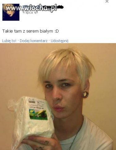 "Takie tam z serem białym"