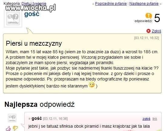 Piersi u mężczyzny