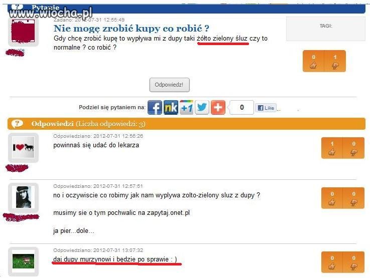 Problem ze śluzem ..