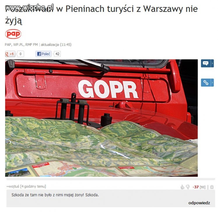 Widać że kocha żonę.