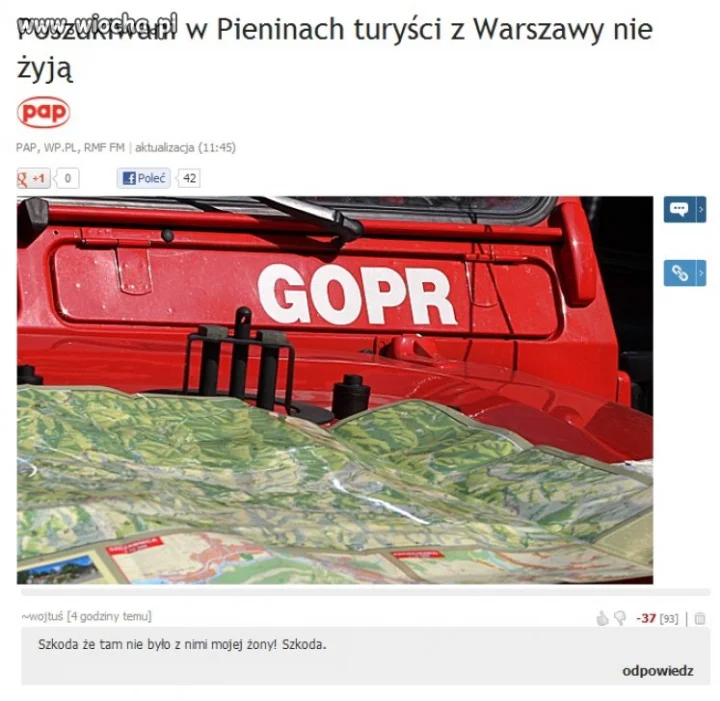 Widać że kocha żonę.