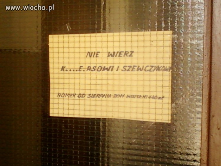 Zrobione na klatce