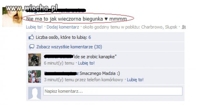 Za przeproszeniem...