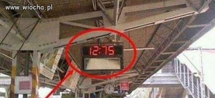 PKP zawstydziło czas...