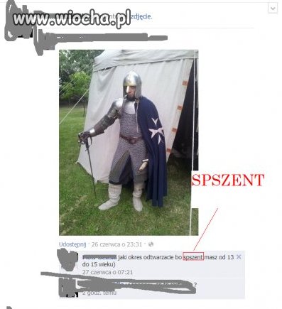 A wy jaki macie "spszent"