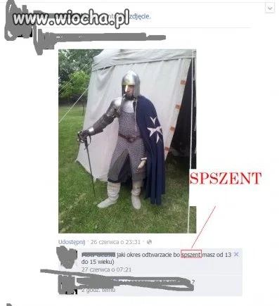A wy jaki macie "spszent"