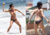 Jurorka Top Model straszy na plaży...