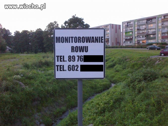 Monitorowanie rowu