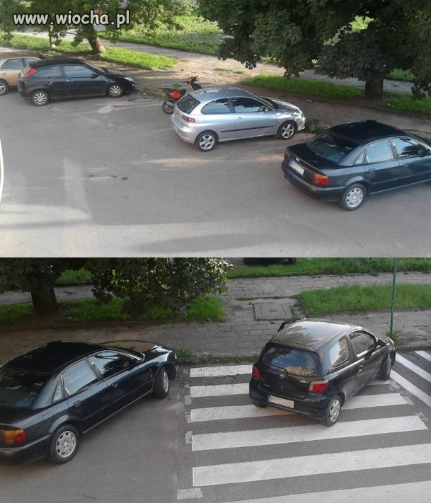 Mistrzowie parkowania tak parkują,