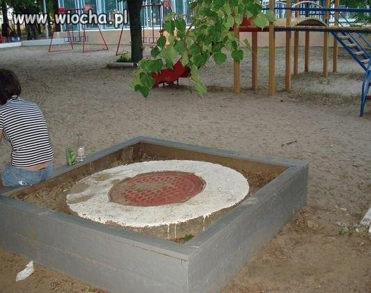 żeby koty nie srały... do piaskownicy