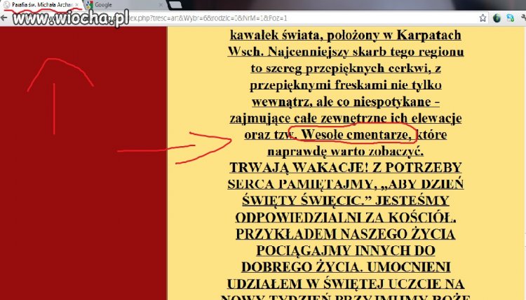 Strona parafii św. Michała Archanioła